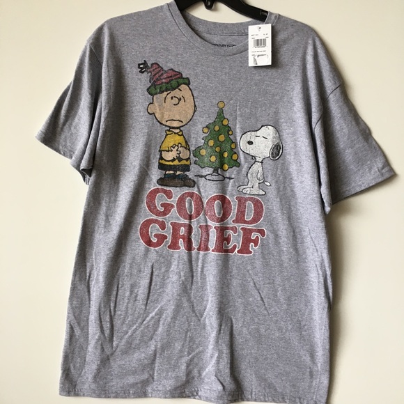 Peanuts Other - Snoopy Good Grief Charlie Brown Christmas T Shirt